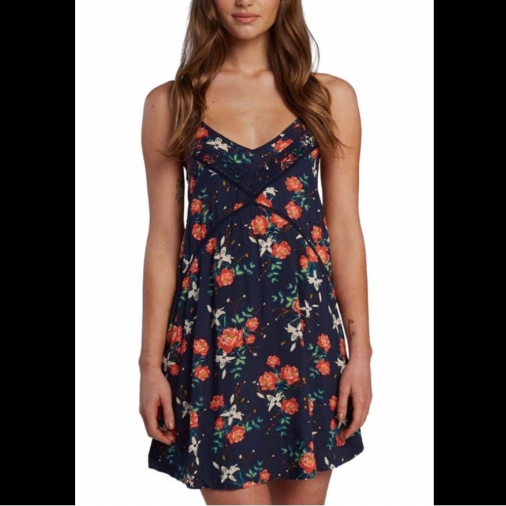 Roxy Floral Strappy Dress